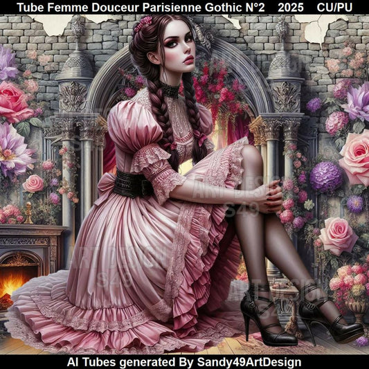 Tube Femme Douceur Parisienne Gothic N°1 2025