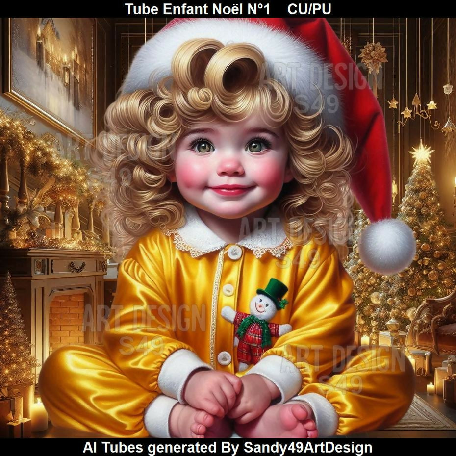 Tube Enfant Noël N°1