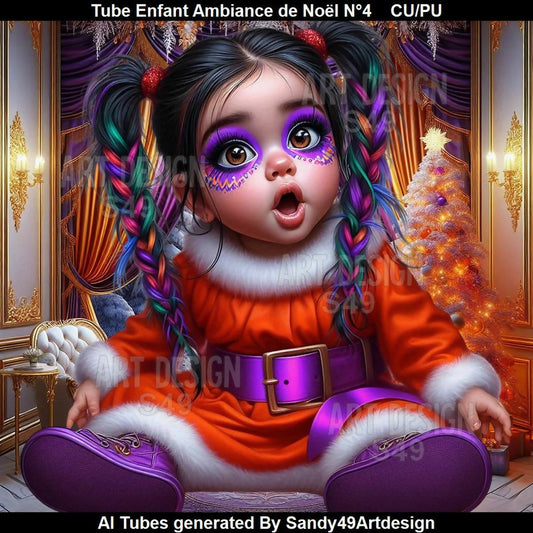 Tube Enfant Ambiance de Noël N°4