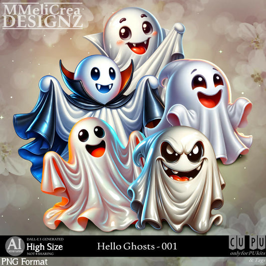 MMD - AI - Hello Ghosts - CU001