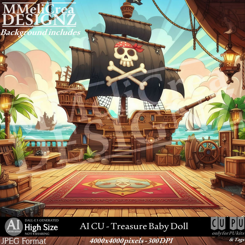 MMD_AI_CUTreasureBabyDoll_PV1