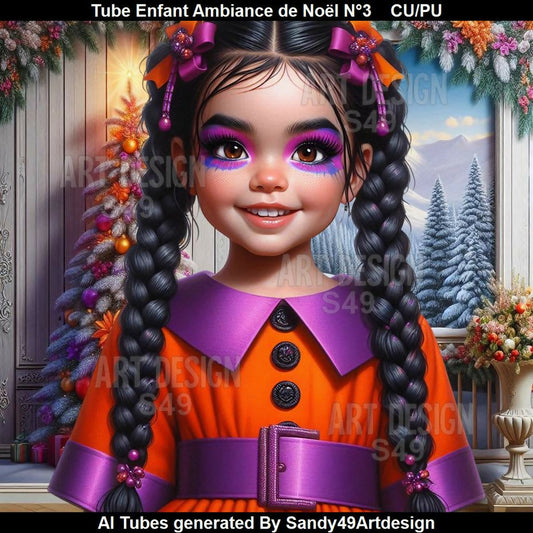 Tube Enfant Ambiance de Noël N°3