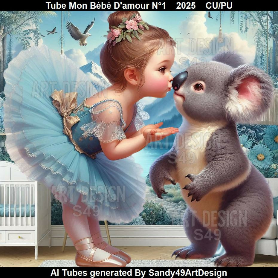 Tube Mon Bébé d'amour N°1 2025