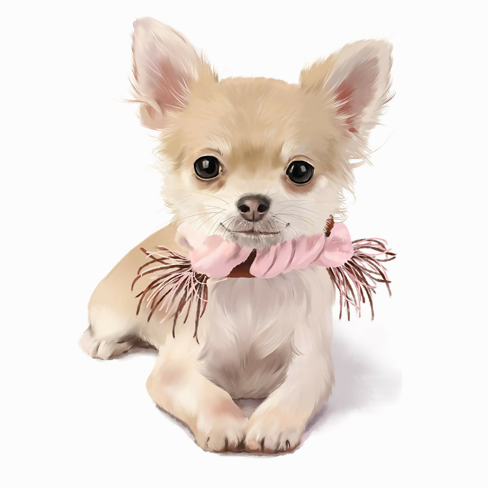 The Puppy and the Rose