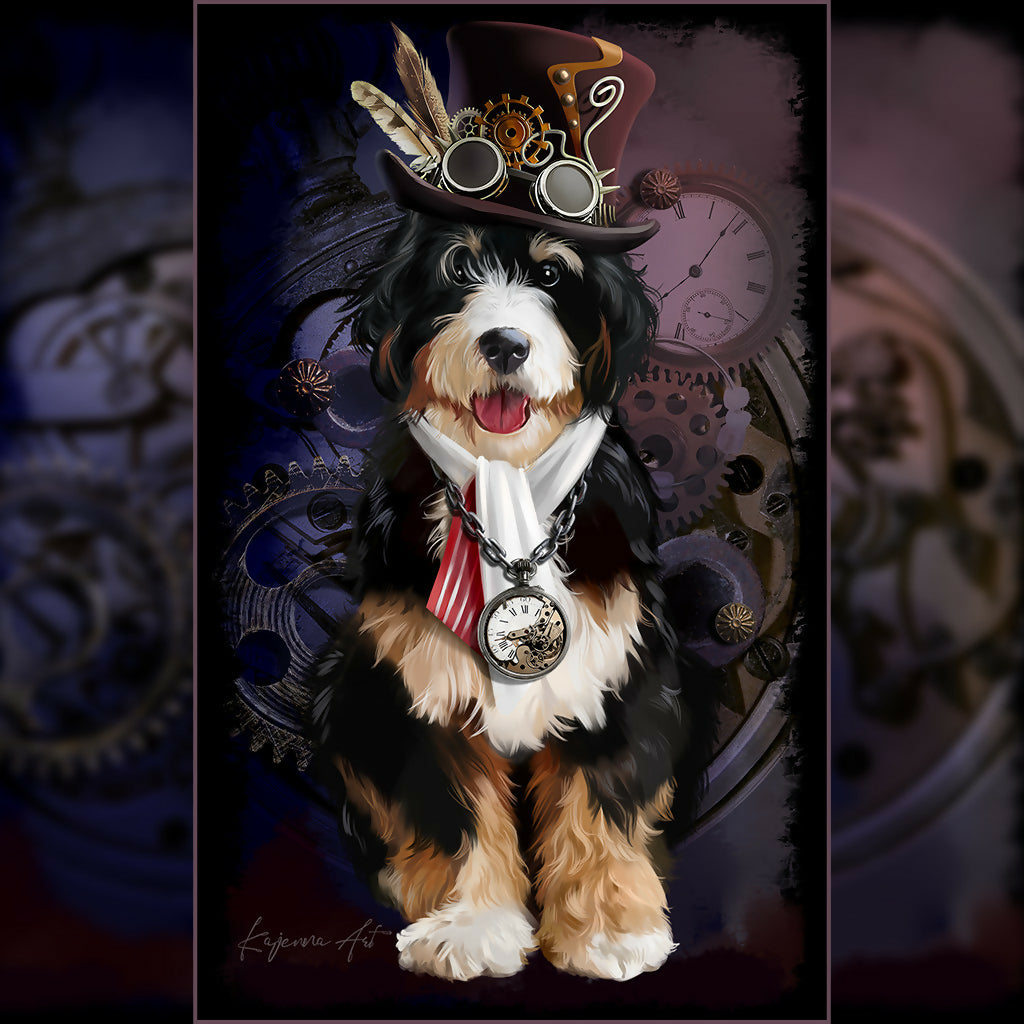 Steampunk dog