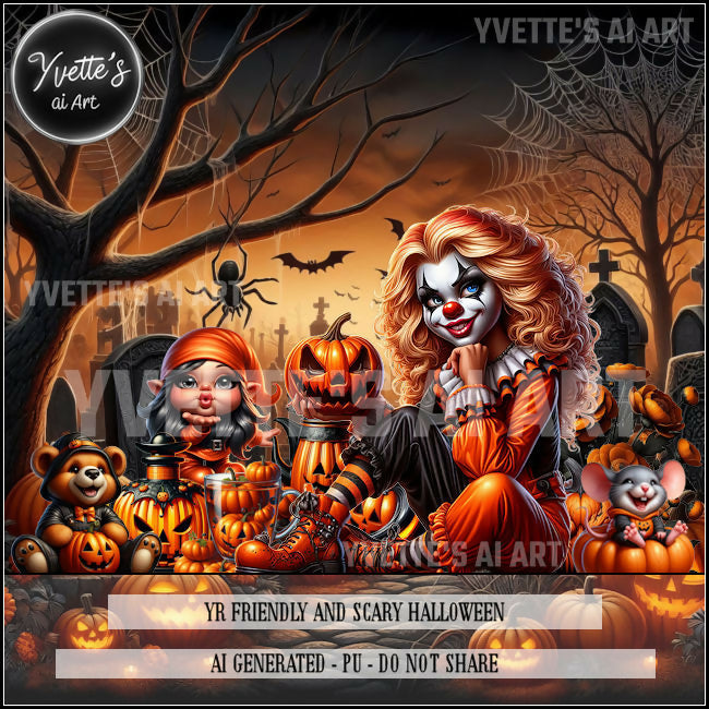 YR Friendly and Scary Halloween