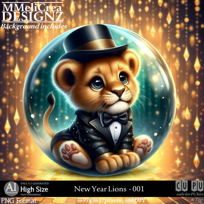 MMD - AI - New Year Lions - CU001