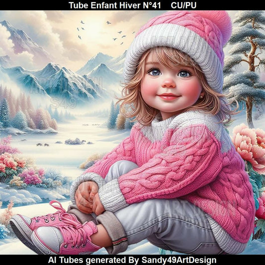 Tube Enfant Hiver N°41