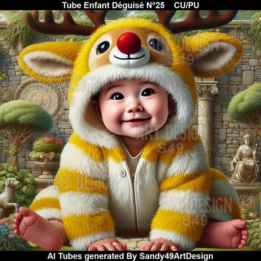 Tube Enfant Déguisé N°25