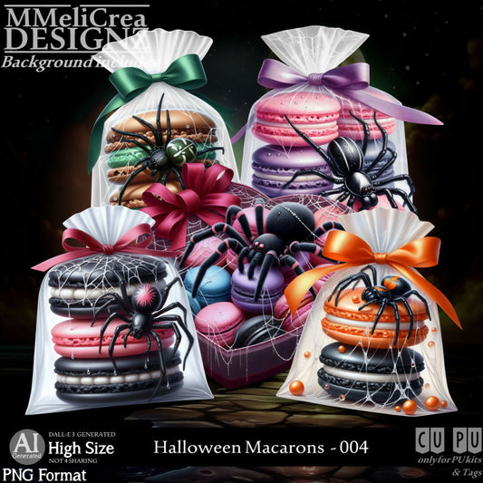 MMD - AI - Halloween Macarons - CU004
