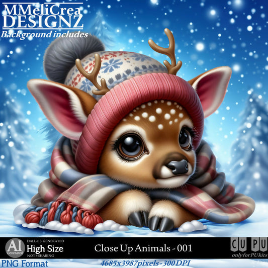 MMD - AI - Close Up Animals - CU001