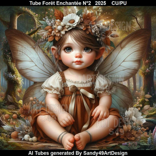 Tube Forêt Enchantée N°2 2025
