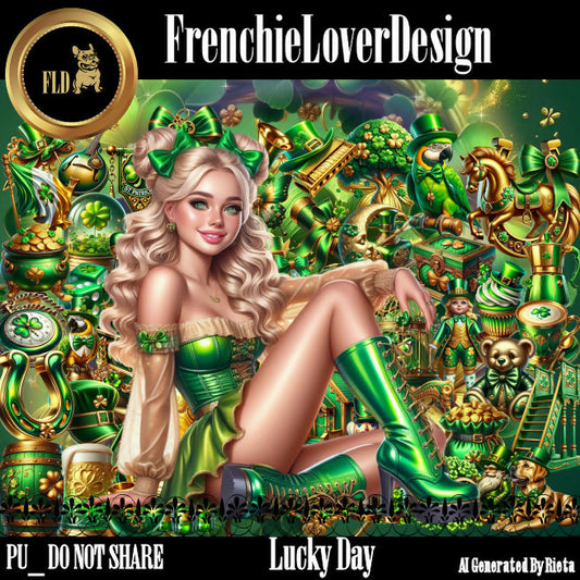 FrenchieLoverDesign_ Lucky Day