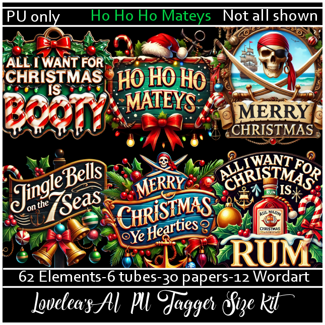 HO HO HO MATEYS PU KIT