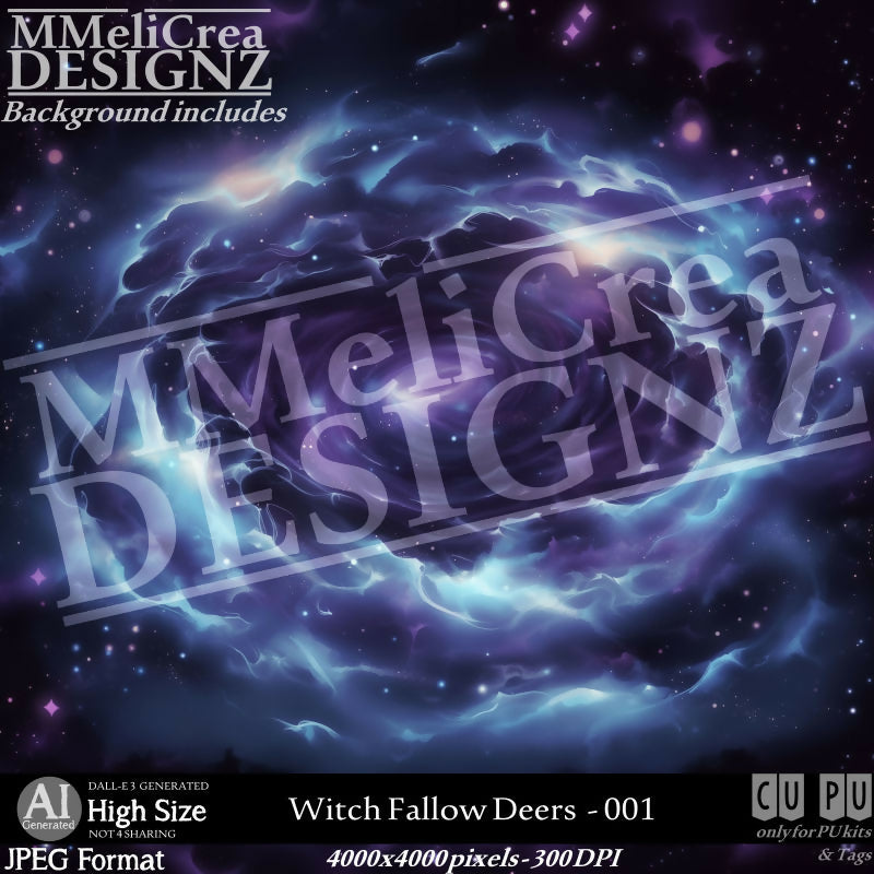 MMD - AI - Witch Fallow Deers - CU001