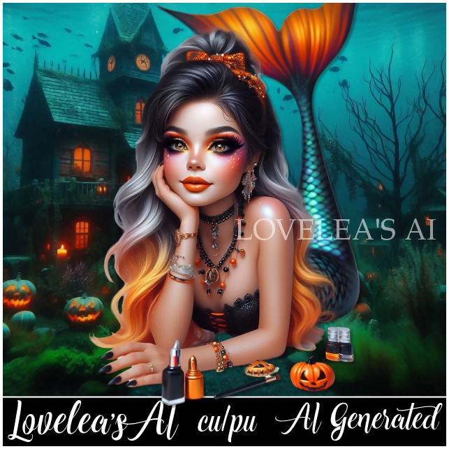 HALLOWEEN MERMAID 9
