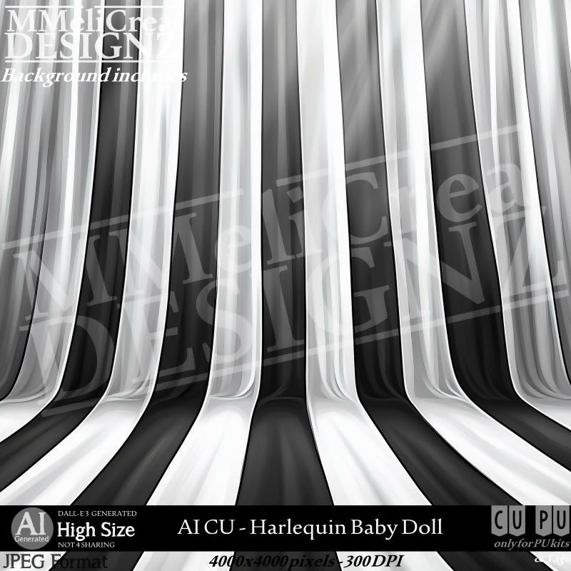 MMD - AI - CU Harlequin Baby Doll