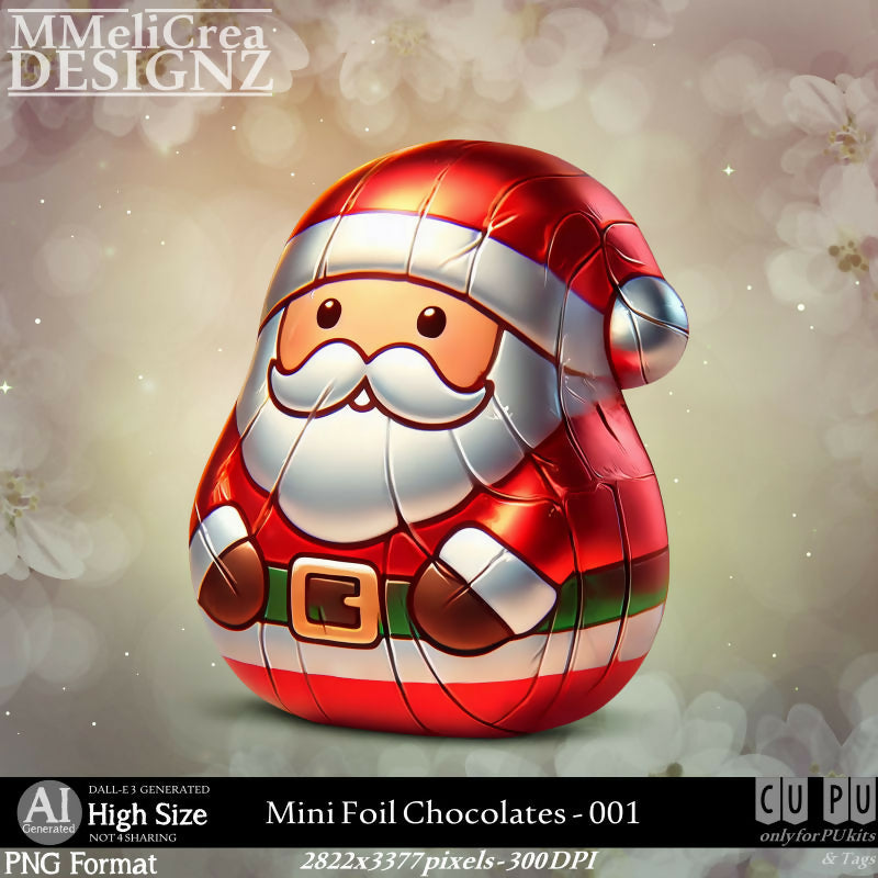 MMD - AI - Mini Foil Chocolates - CU001