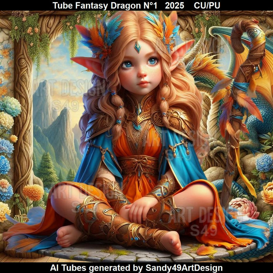 Tube Fantasy Dragon N°1 2025