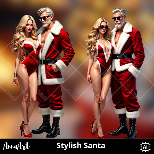 Stylish Santa