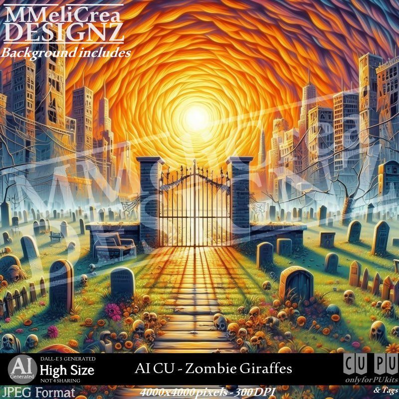 MMD - AI - CU - Zombie Giraffes