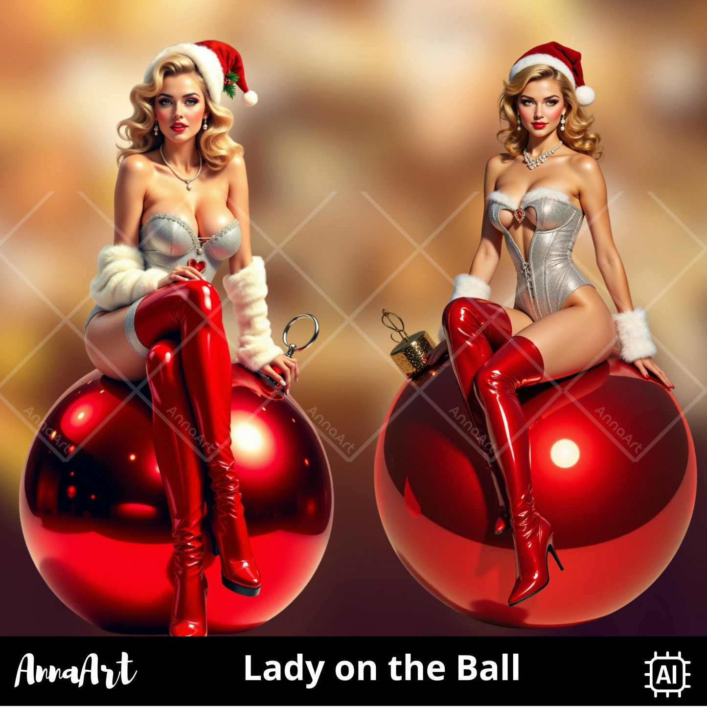 Lady on the Ball