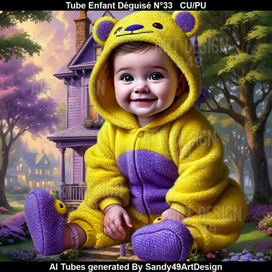Tube Enfant Déguisé N°33