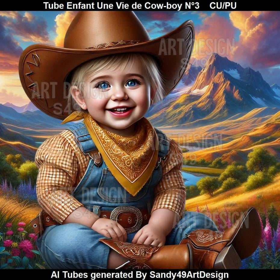 Tube Enfant une Vie de Cow-boy N°3