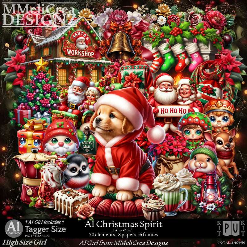 MMD - PU - AI - Christmas Spirit