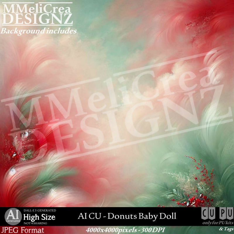 MMD - AI - CU Donuts Baby Doll