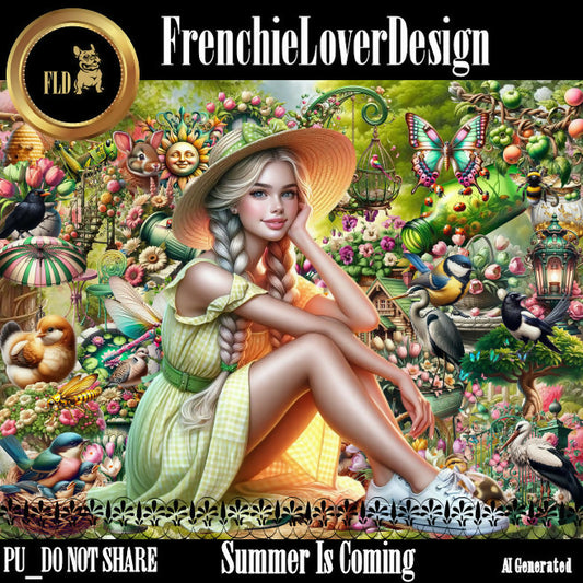 FrenchieLoverDesign_ Summer Is Coming