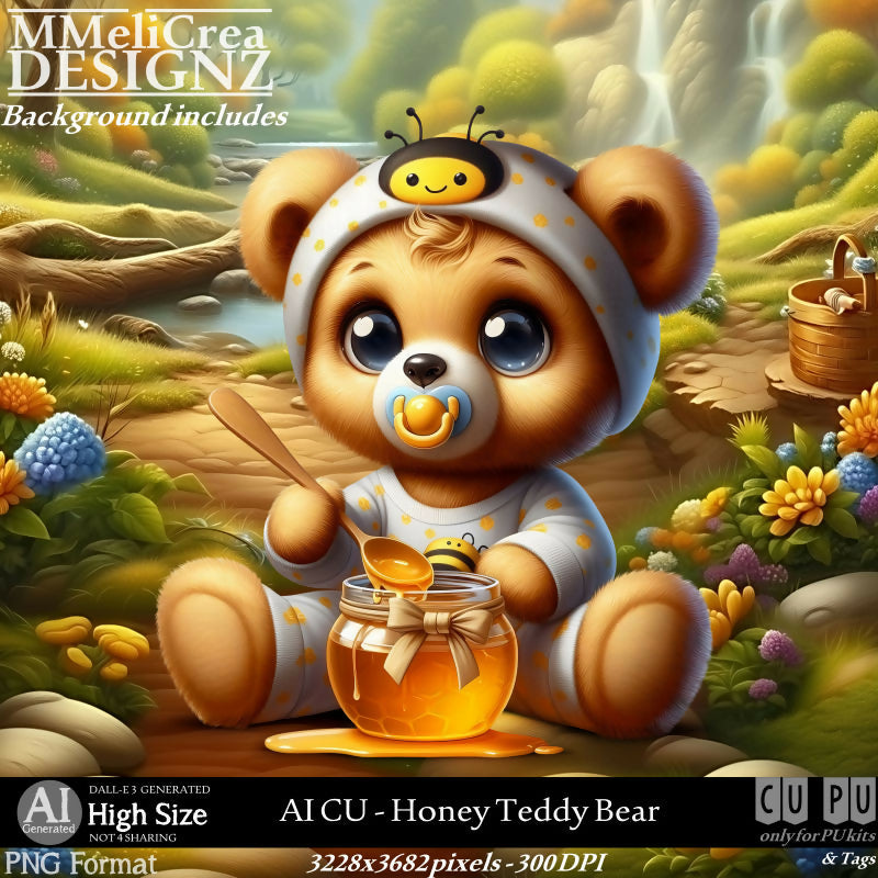 MMD_HoneyTeddyBear_AI_CU_PV2