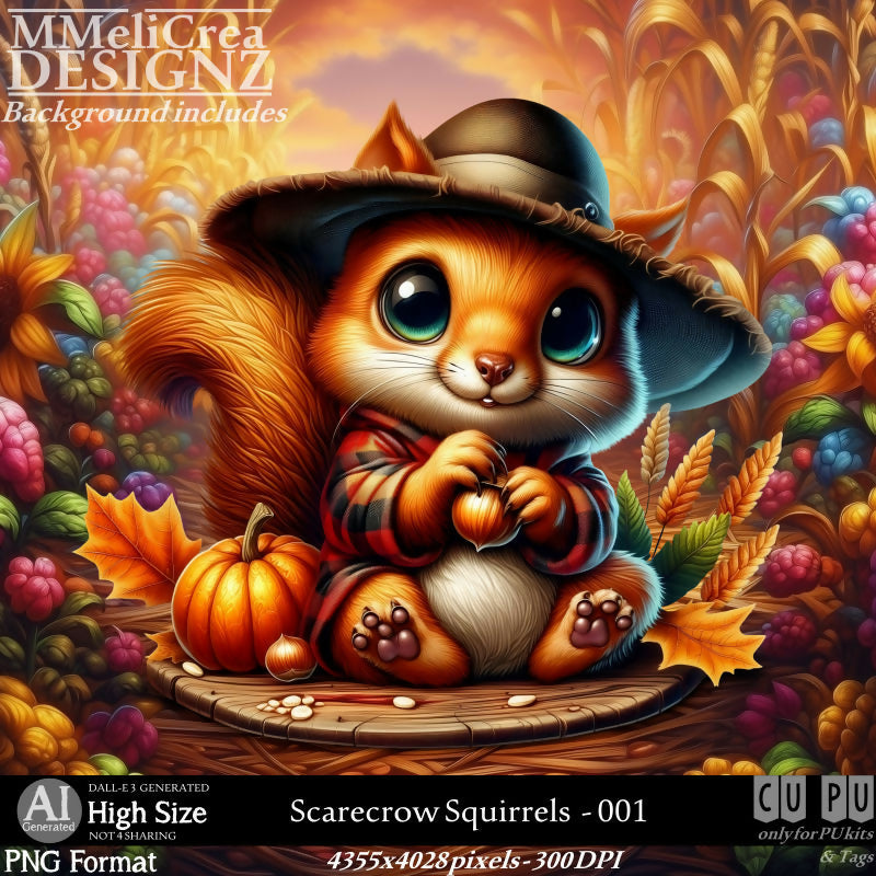 MMD - AI - Scarecrow Squirrels - CU001