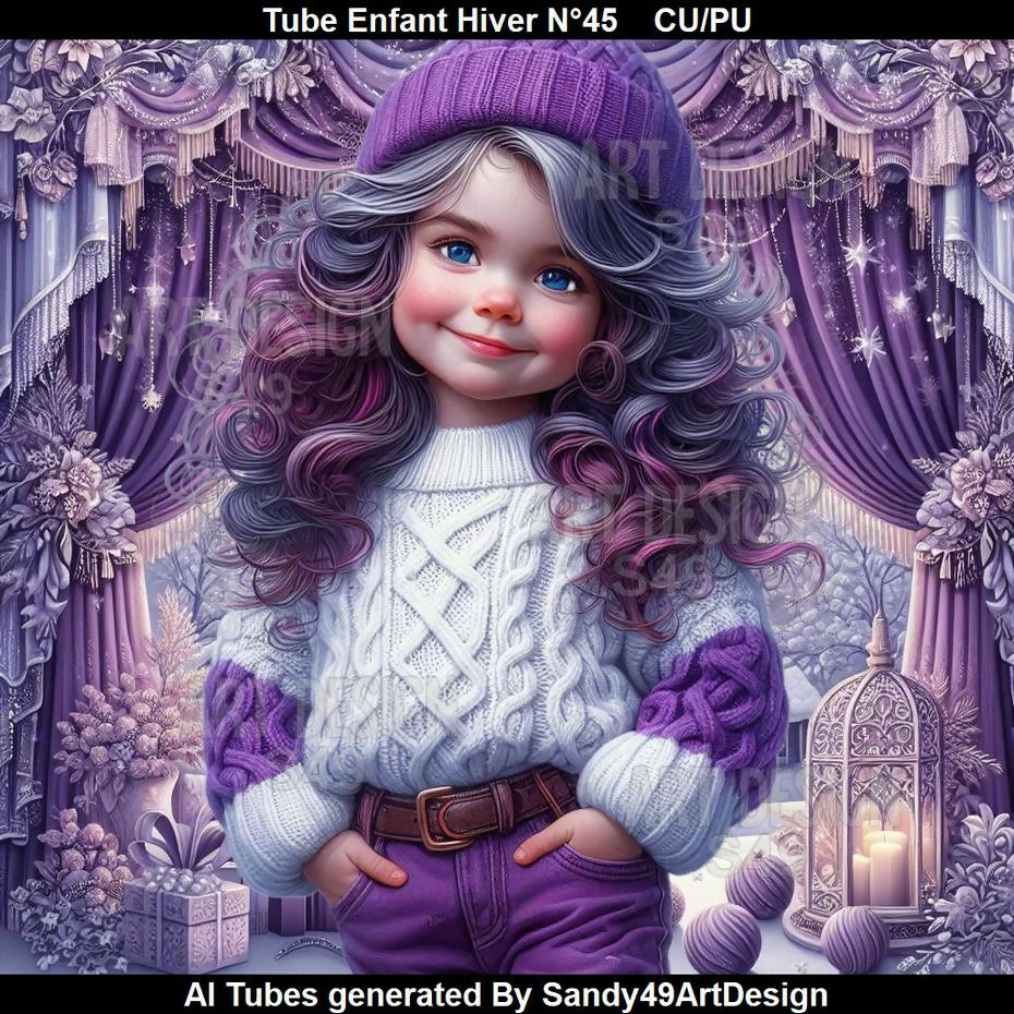 Tube Enfant Hiver N°45