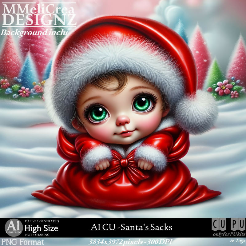 MMD - AI - CU Santa's Sacks