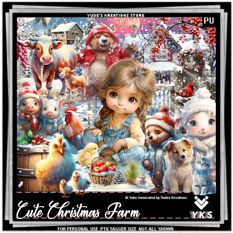 YKS-CUTE CHRISTMAS FARM Preview2