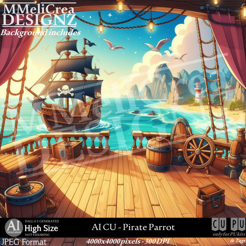 MMD_AI_CUPirateParrotl_PV1