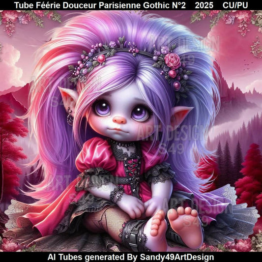 Tube Féérie Douceur Parisienne Gothic N°2 2025