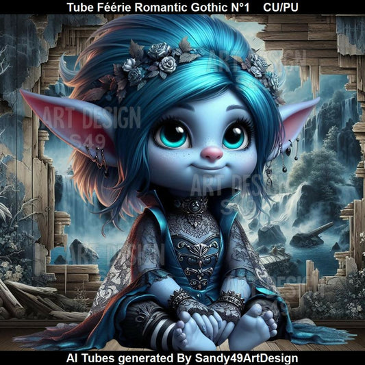 Tube Féérie Romance Gothic N°1 2026