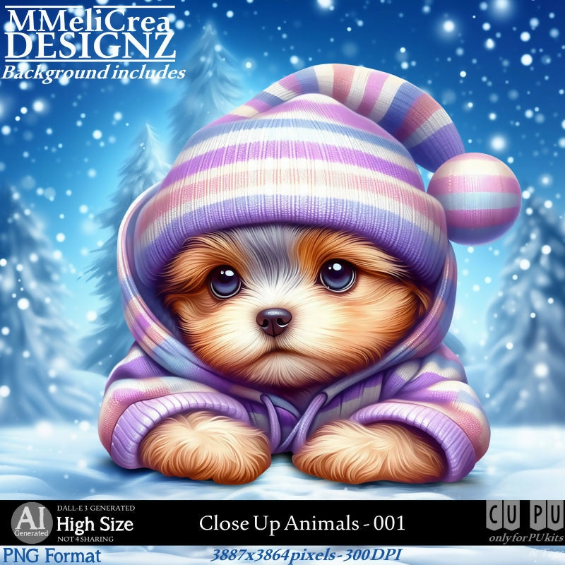 MMD - AI - Close Up Animals - CU001