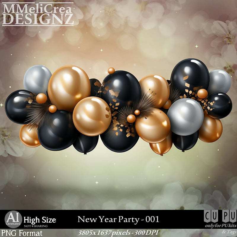 MMD - AI - New Year Party - CU001