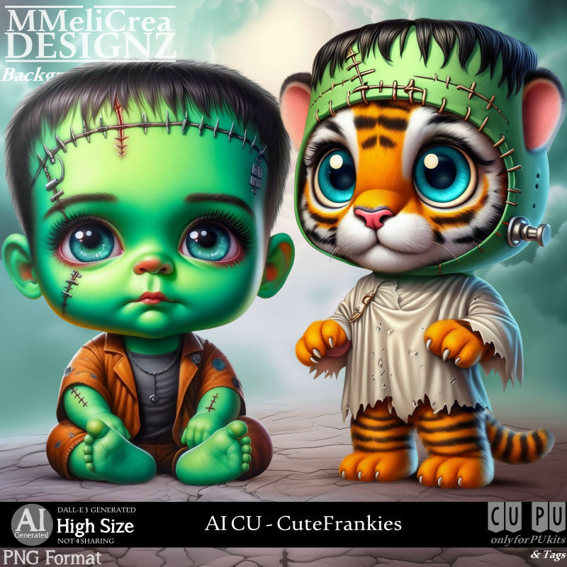 MMD - AI - CU - Cute Frankies