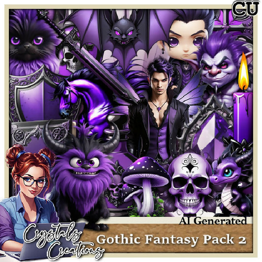 Gothic Fantasy CU Pack 2