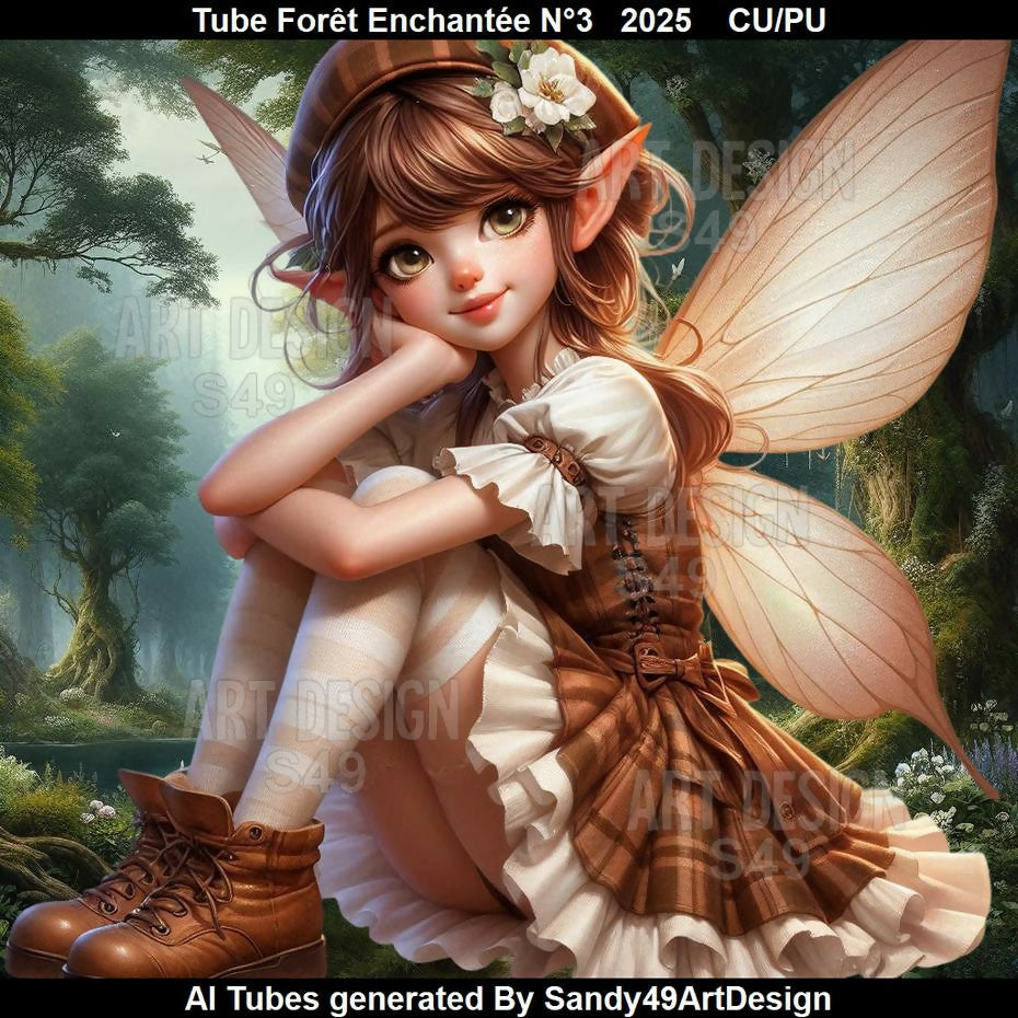 Tube Forêt Enchantée N°3 2025