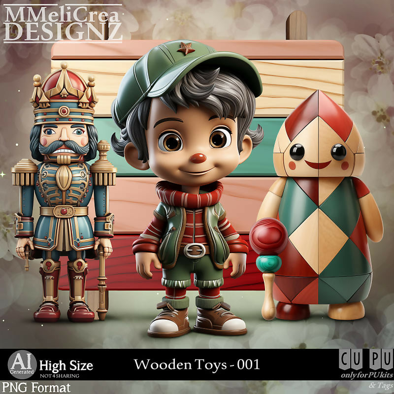 MMD - AI - Wooden Toys - CU001