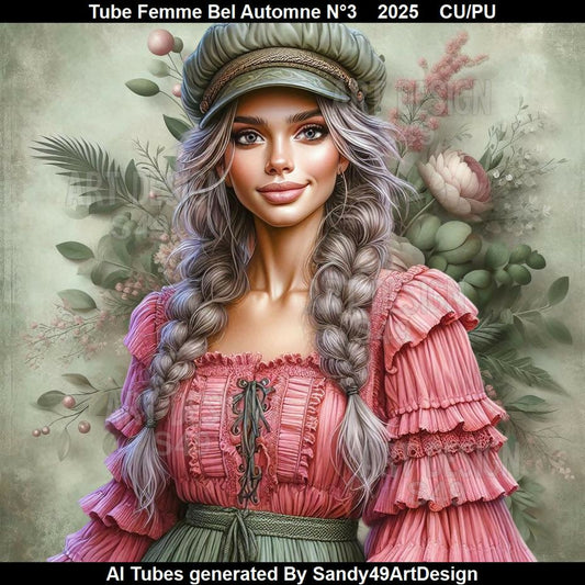 Tube Femme Bel Automne N°3 2025