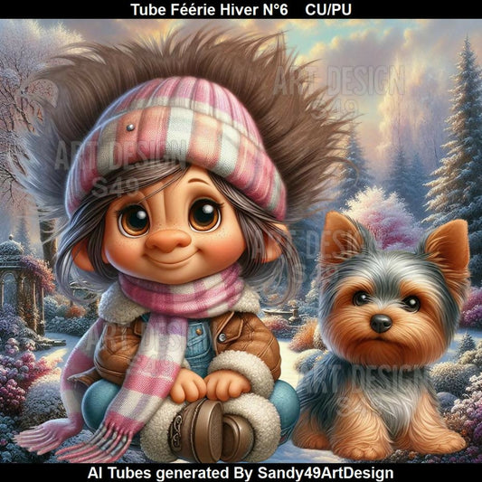 Tube Féérie Hiver N°6