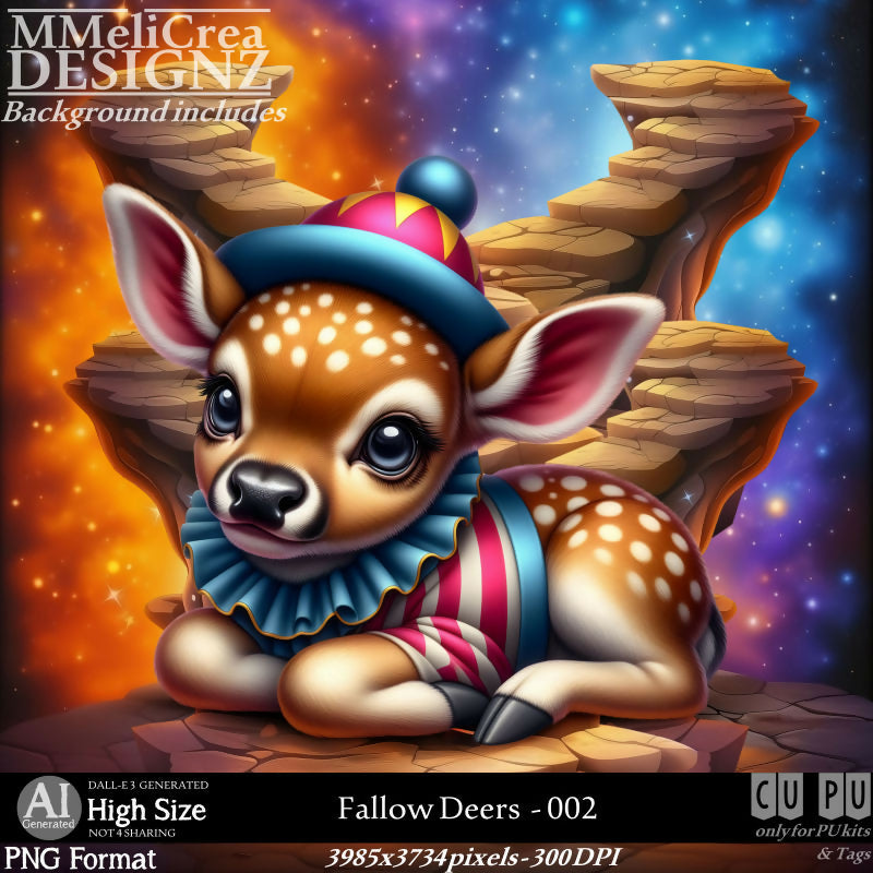 MMD - AI - Fallow Deers - CU002