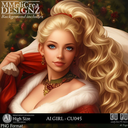 MMD - AI - GIRL - CU045
