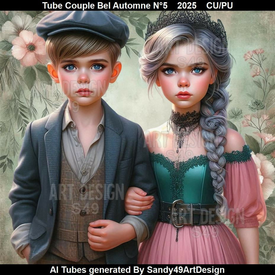 Tube Couple Bel Automne N°5 2025